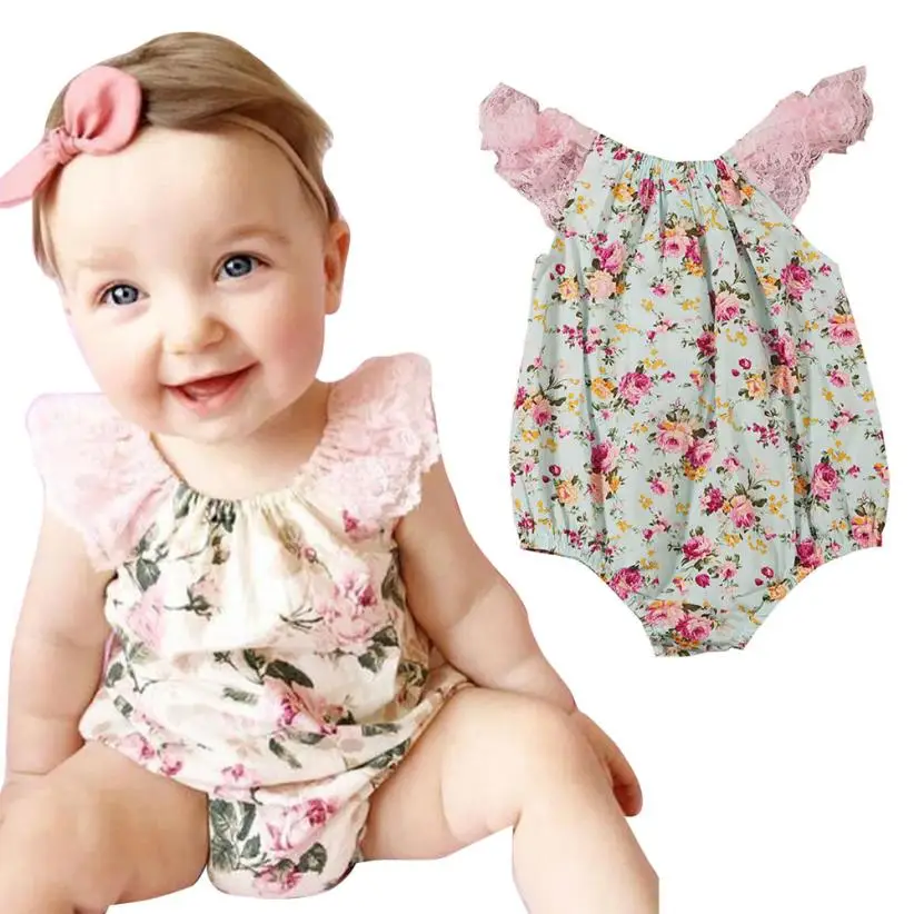 Baby Girl Dress 2017 Summer Children Newborn Unisex Infant Baby Short