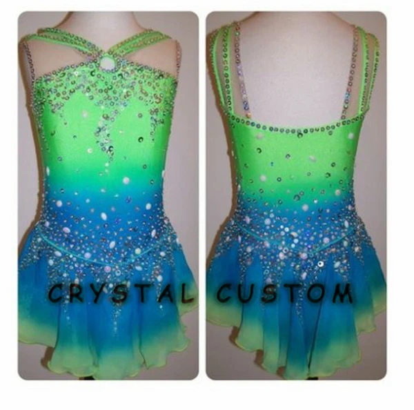 Adult Figure Skating Dresses Competition Fashion New Brand Ice Skating