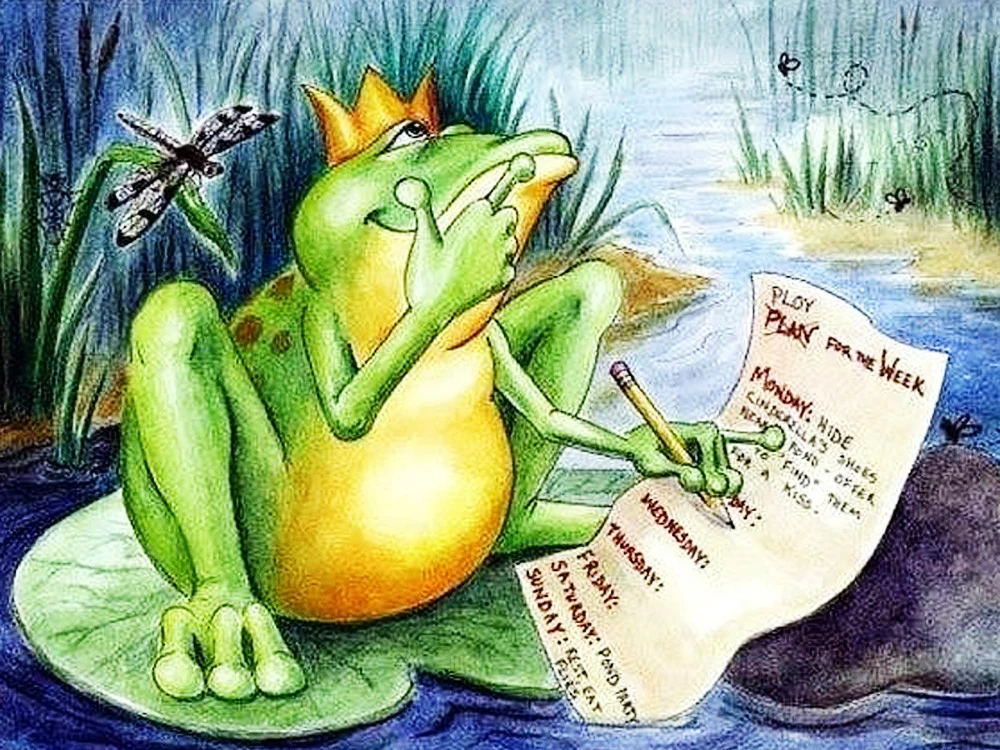 DIY Diamond Painting Cross Stitch Cartoon Frog 5D Diamond Embroidery Home Decor Full Diamond Mosaic Needlework