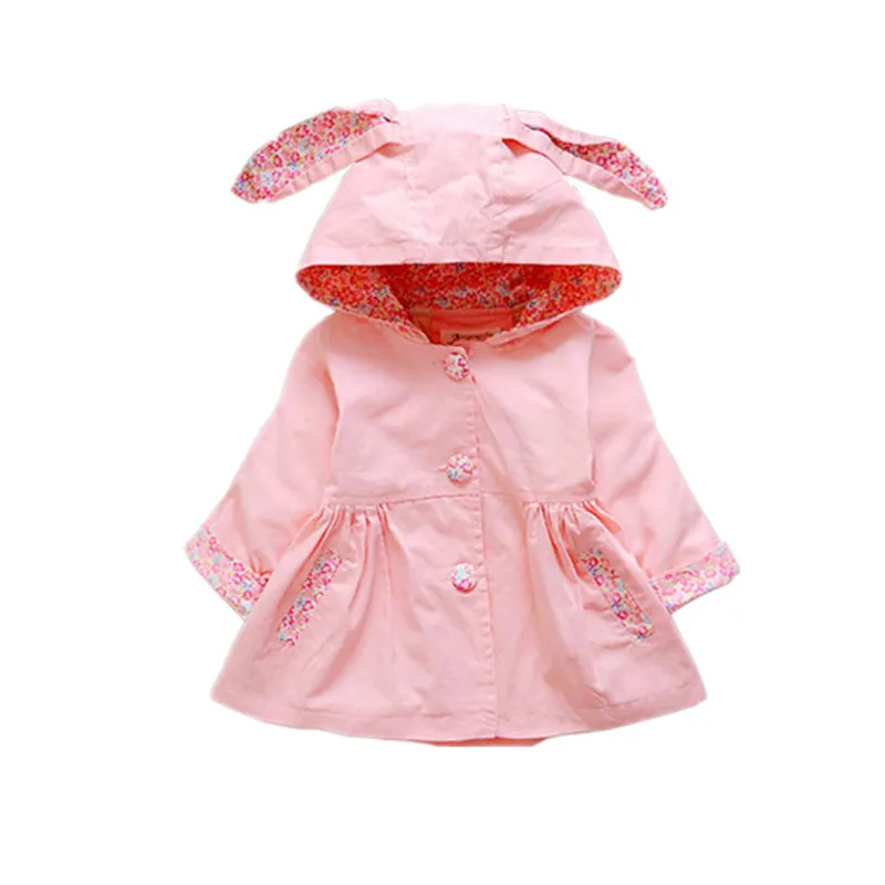 

AILEEKISS Baby Girls Warm Polar Fleece Jackets For Girls Trench Coat Kids Outerwear Waterproof Windbreaker Children Clothes 80cm