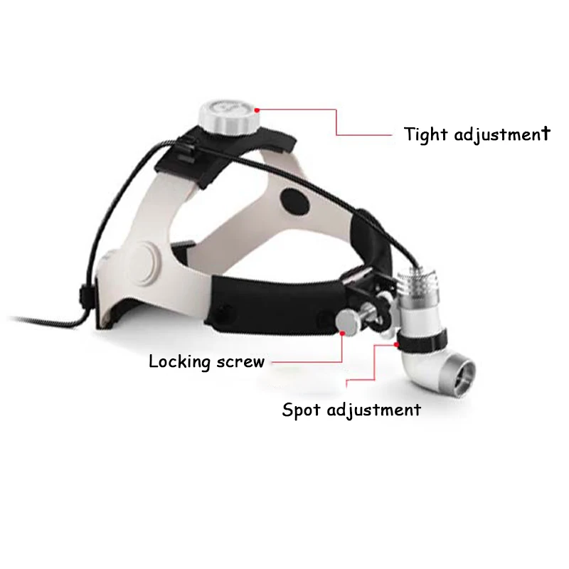 Батарея Зарядка хирургическая голова ОГНИ медицинская зубная голова свет Professional Head light KD-202A-3