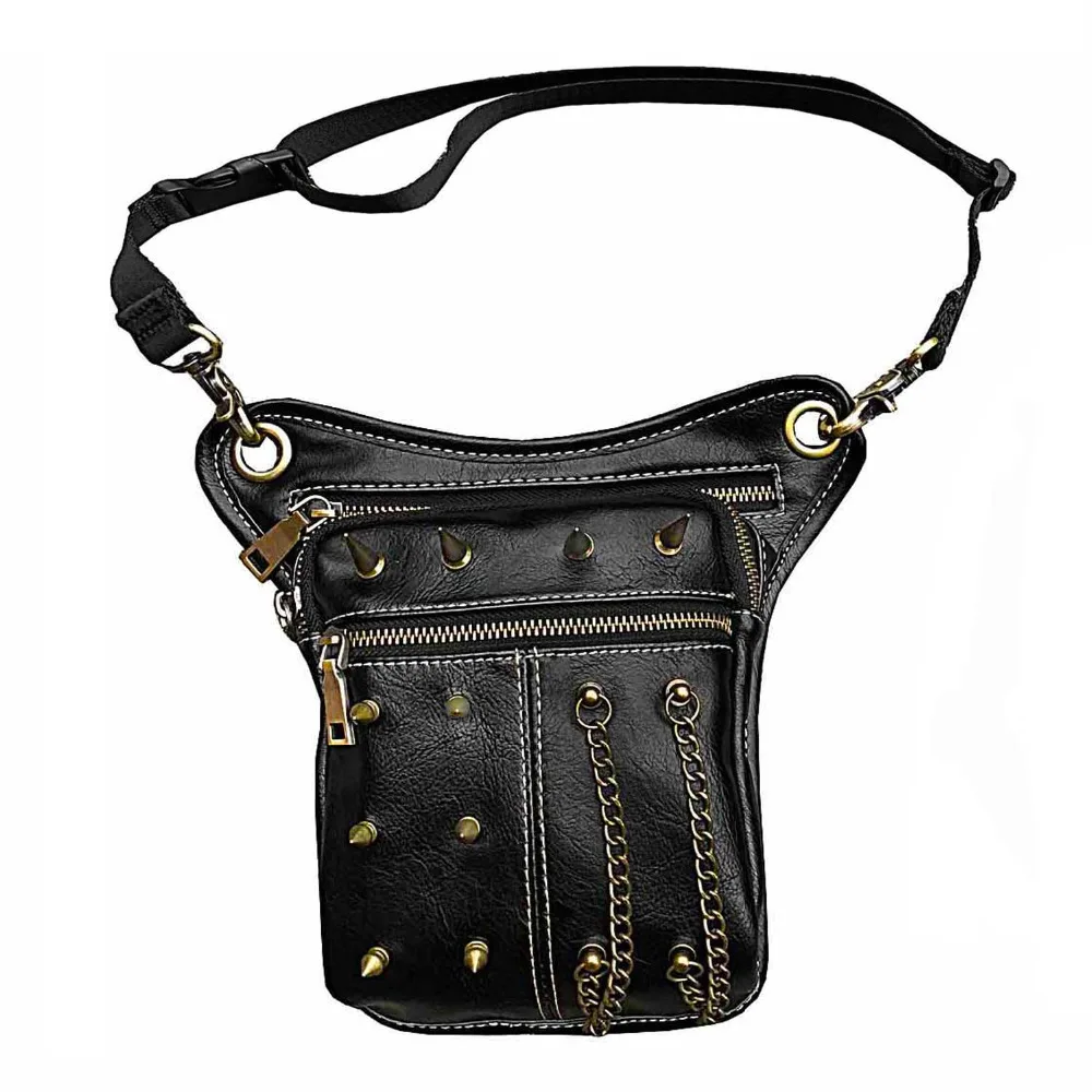 

Steampunk Leg Bag Hip Utility Pouch Belt Cycling Biker Shoulder Bag