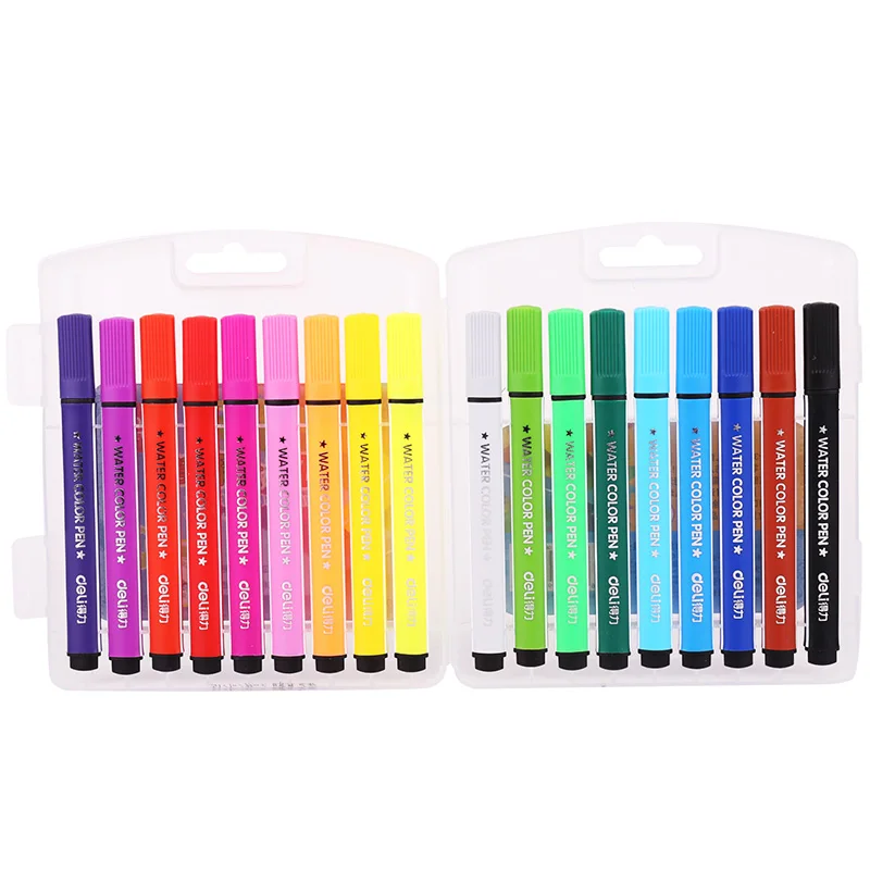 12/18 Colors Highlighter Pens Kids Drawing Set Colors Children
