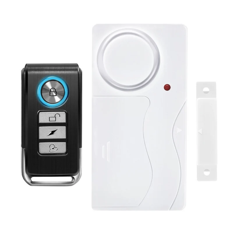 

Wireless Remote Control Door Window Entry Sensor Home Security Alarm System Protection Kits 1.5V 15mA