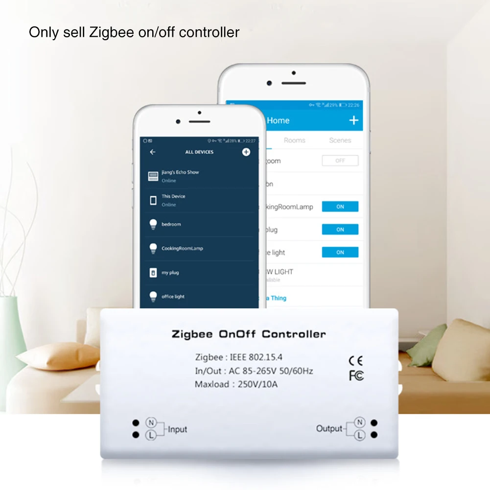 Прибор для диммера Zigbee, Светодиодная лента, голосовое управление, светодиодный, умный, для дома, вкл. Выкл., CCT, переключатель управления, приложение, работает с Amazon Alexa