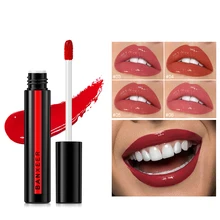 Waterproof Moisturizing Lip Gloss Sexy Women Glitter Liquid Makeup Colorful Moist Lip Gloss Glitter Shimmer Lipstick hannaier 269 h01 pen style moisturizing lipstick lip gloss red