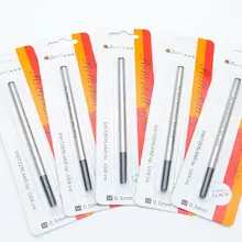 5 шт. Пикассо роллер Сменные стержни для ручек 0,5 мм черный