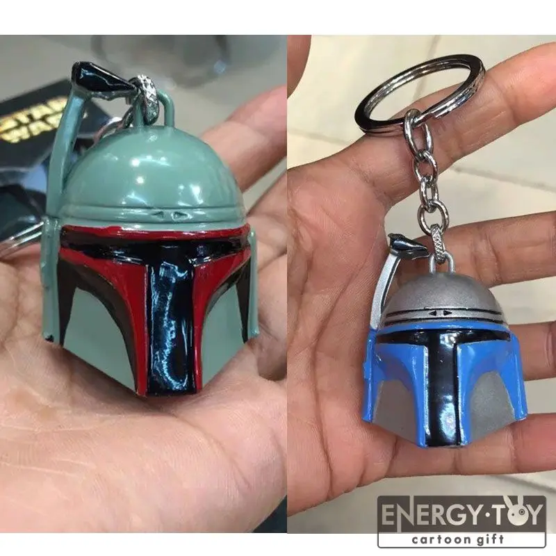 

2styles Movie Star Wars Boba Fett COOL metal pendant alloy figure key chain keyring