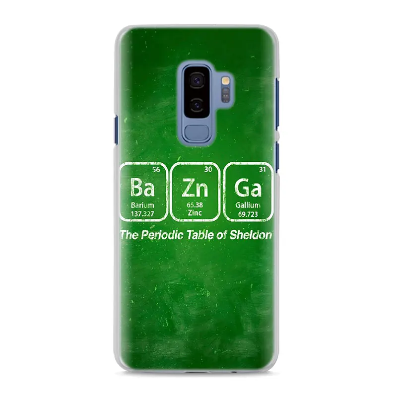 Чехол для телефона с логотипом bazinga The Big Bang(1) для samsung Galaxy S10e S10 S8 S9 Plus M10 M20 M30 A50 S6 S7 Edge, Жесткий Чехол cov