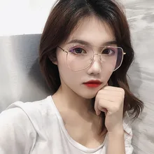 Модные очки с двойным лучом, женские модные тренды, большая оправа, женские оправа для очков de grau lunette de vue