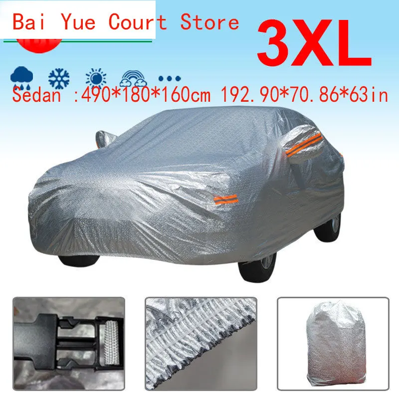 PREMIUM HEAVY D FULLY WATERPROOF CAR COVER COTTON LINED MERCEDES C CLASS COUPE