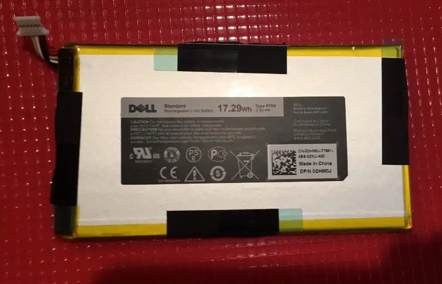 Новый оригинальный аккумулятор для планшета Dell Venue 7 3740 8 3840 series P708 3 V 17.29Wh |