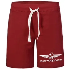 Спортивные мужские шорты для бега I Love Россия стиль классика дышащие однотонные хлопок с карманами прочные штаны