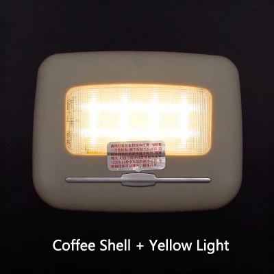 Портативный светильник для чтения, энергосберегающий декоративный светильник, потолочный светильник на крышу автомобиля, комнатное Автоматическое чтение, светодиодный лампа освещение салона QP178 - Цвет: Lighting Style 4