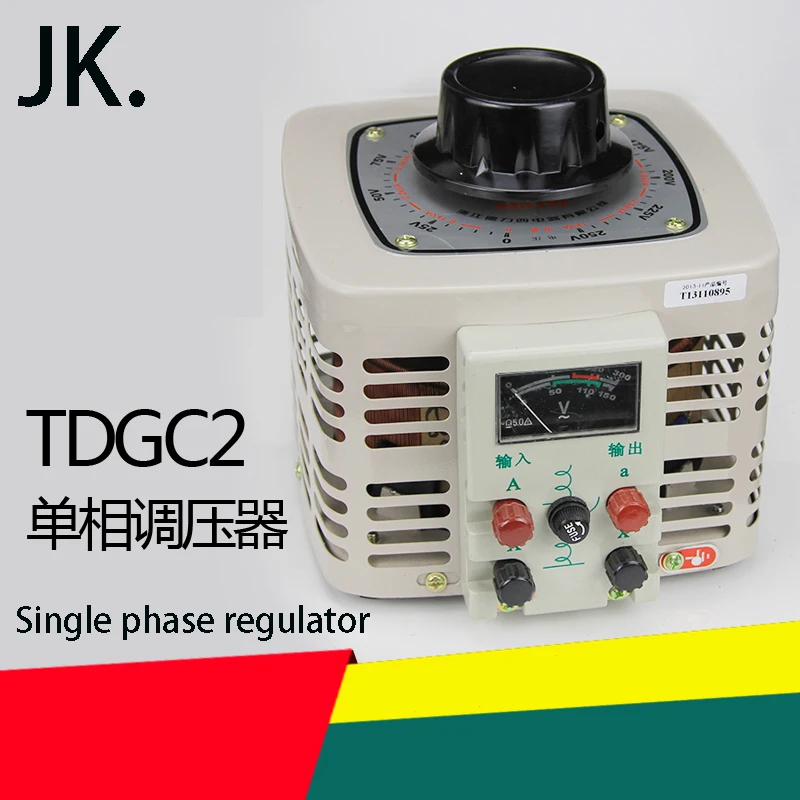 

Three Branch TDGC2-1KVA Regulator 220V AC Single Phase Regulator 1000W Regulator