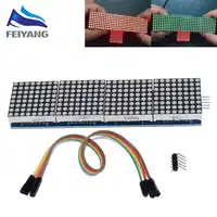 10PCS MAX7219 dot matrix module microcontroller module 4 in een display