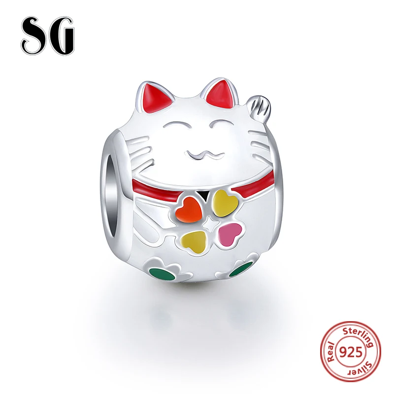 SG NEW Fit Европейский серебристый charms 925 оригинальные Animal Antique аутентичный Шарм Браслеты кулон бусины Стерлинговое Серебро-ювелирные изделия