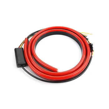 

Auto High Mount Brake Stop Light Lamp Led Brake Lights Car 90cm LED Flexible Strip Warning Signal Light Safety Driving In