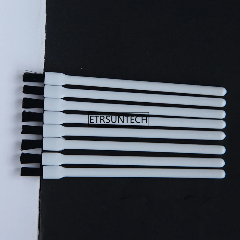 

1000pcs One-time flat mouth nylon hair lip brush Flat mouth flocking lip brush A one-off eyebrow brush F2951