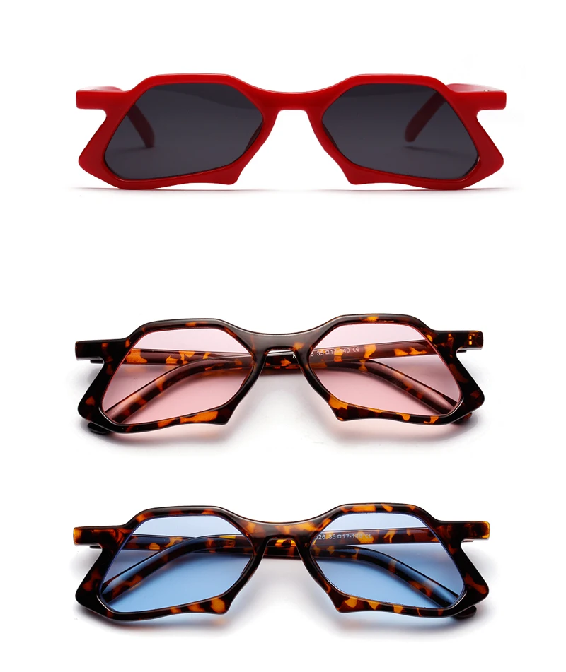 vintage polygon sunglasses men detail (1)