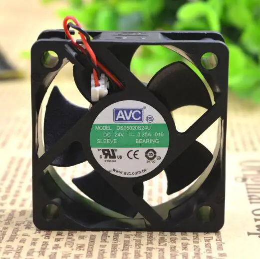

Оригинальный двухпроводный инверторный охлаждающий вентилятор AVC 5 см 50*50*20 24 В 0,30 а DS05020S24U