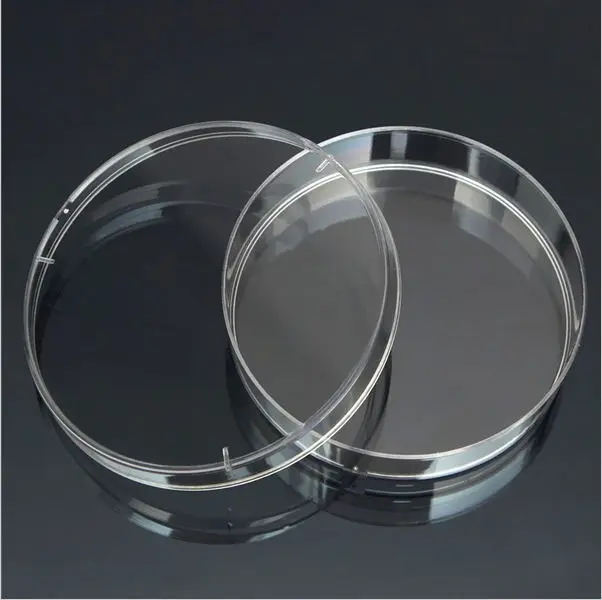 Plastic Petri Dish 60mm E.O. sterile PS Clear Like Glass Pack 10in