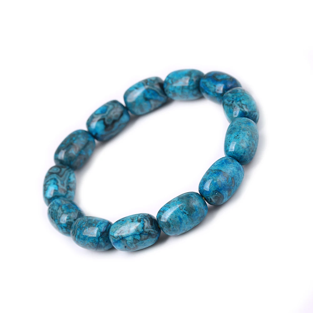 Original Natural Stone Bracelet Healing Crystal Women Men Fashion Reiki Beads Power Bucket Fine Jewelry Prayer | Украшения и