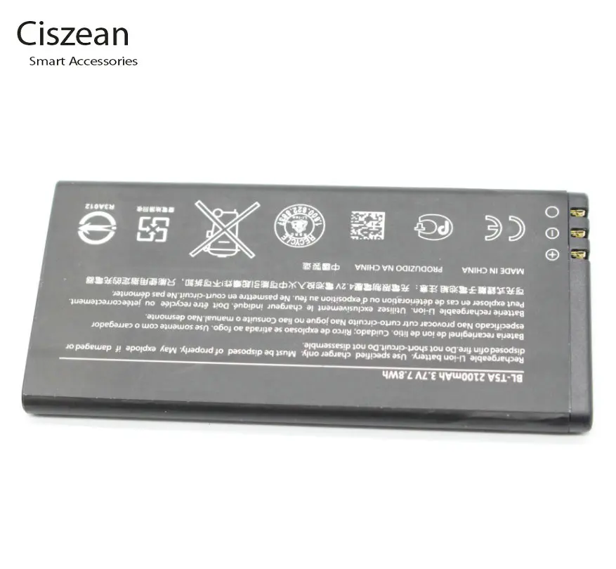 

Ciszean 1x 2100mAh Replacement Lithium ion Battery BL-T5A for Nokia Microsoft Lumia 550 Lumia550