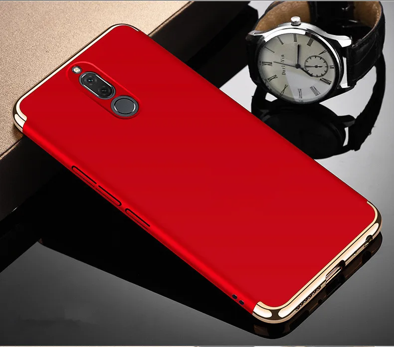 Матовый чехол 3 в 1 для Huawei Nova 2i жесткий поликарбонатный матовый телефона с