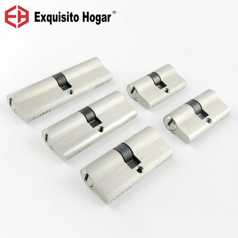 Double Open Lock Door Window Security 55 60 70 80 90mm Cylinder Living Room Lock Handle Customized Brass Key Copper afbeelding