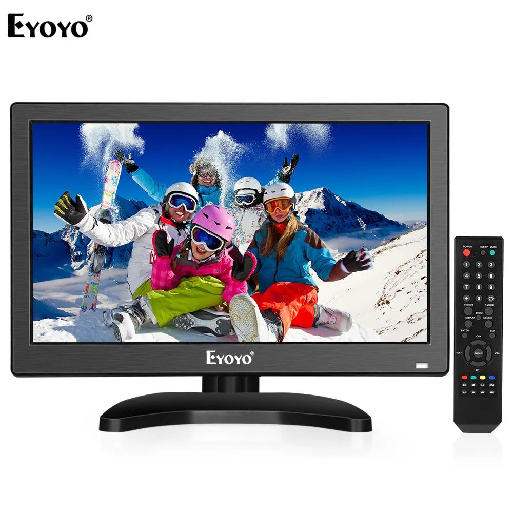 Computers Tablets Networking Eyoyo 12 Tft Lcd Monitor 1366 768 Vga Tv Hdmi Av Tv Function Usb Audio For Pc Monitors