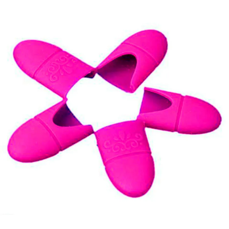 

10Pcs/set Nail Art Tips Gel Polish Remover Wrap Silicone Elastic Soak Off Cap Clip Clean Degreaser Clip Reusable Wraps Manicure