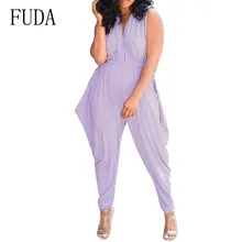 HUTI Elegant Cone Pants Jumpsuits Summer Hollow Out Sleeveless Bodysuits Casual High Street Go Out Playsuits Macacao Feminino HUTI Elegant Cone Pants Jumpsuits Summer Hollow Out Sleeveless Bodysuits Casual High Street Go Out Playsuits Macacao Feminino