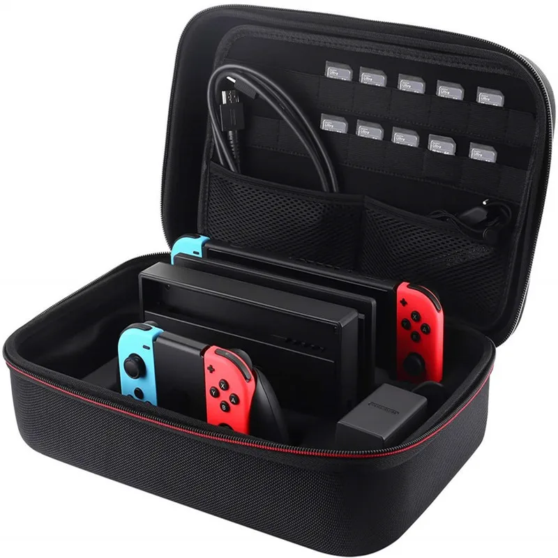

Storage bag Nintend switch Protable eva hard Game case Carrying shoulder Switch bag for Nintend NS console Protective