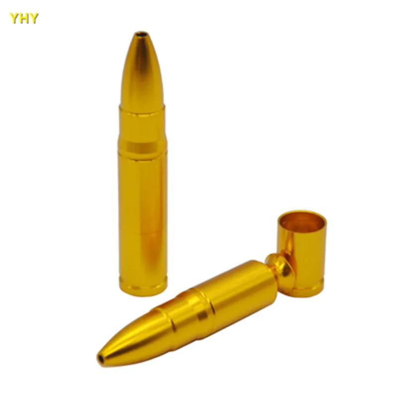 Newest Bullet Mini Metel Filter Pipes Smoking Pipes Tobacco Pipes Cigarette Holder Filter Pipes Safty and Health01