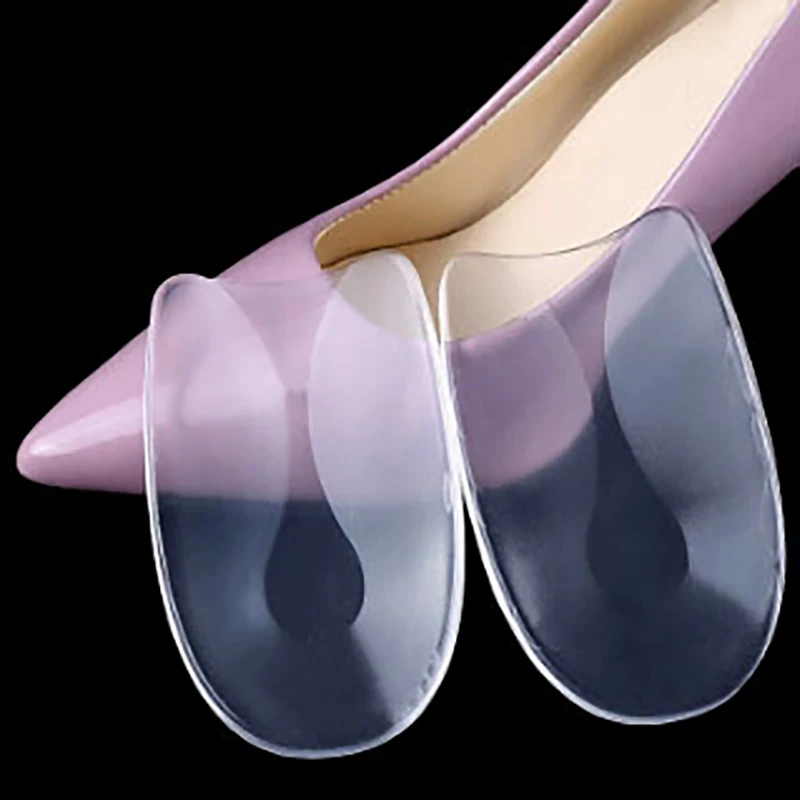 1 пара u-образных подушечек на пятке вставки для обуви Силиконовые Гелеобразные напяточники подушки для обуви протектор каблука S/M/L