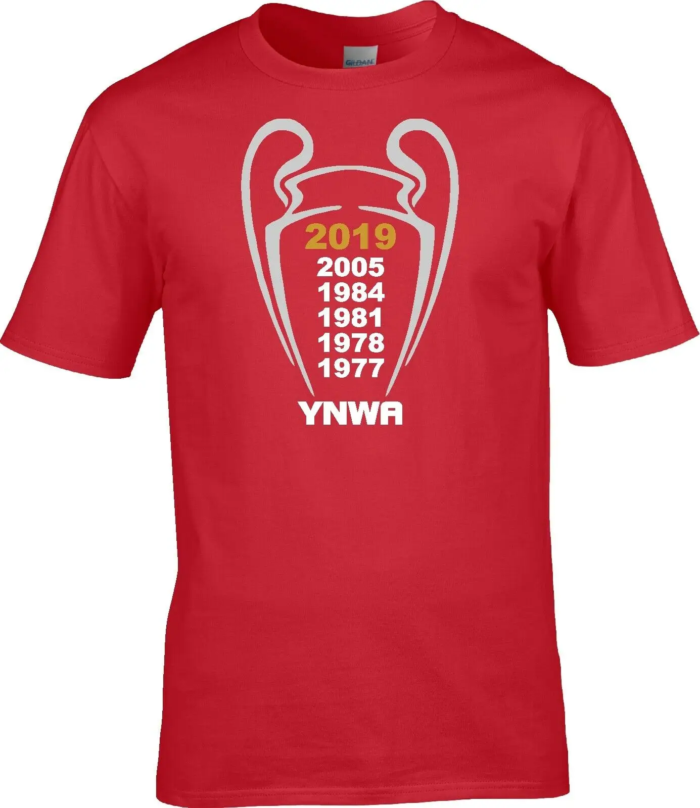 

Liverpool YNWA Champions LEAGUE CUP FINAL 2019 WINNERS T SHIRT S-3XL