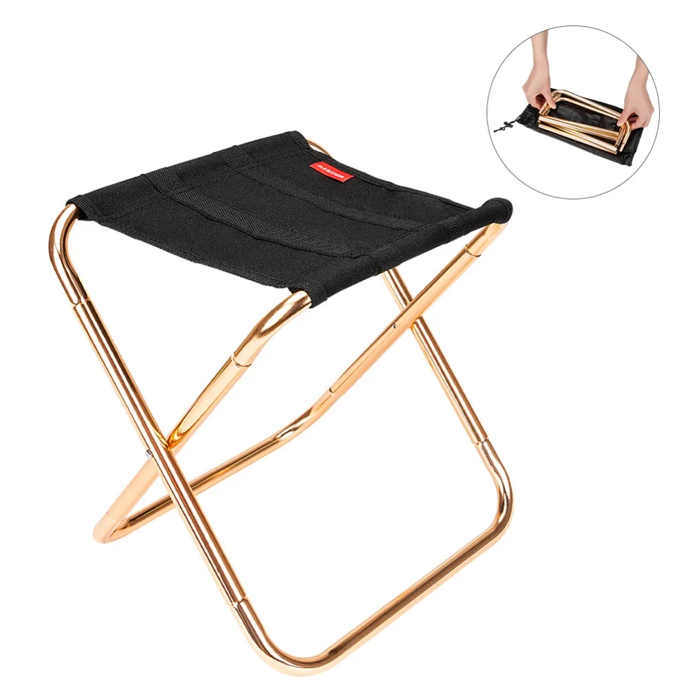 

Travel Portable Mini Folding Chair with Storage bag Oxford Fabric Outdoor Chair for camping, fishing, hiking, picnics, Beach