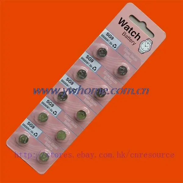 

10 X SG9 1120 391 SR1120SW Silver Oxide watch battery