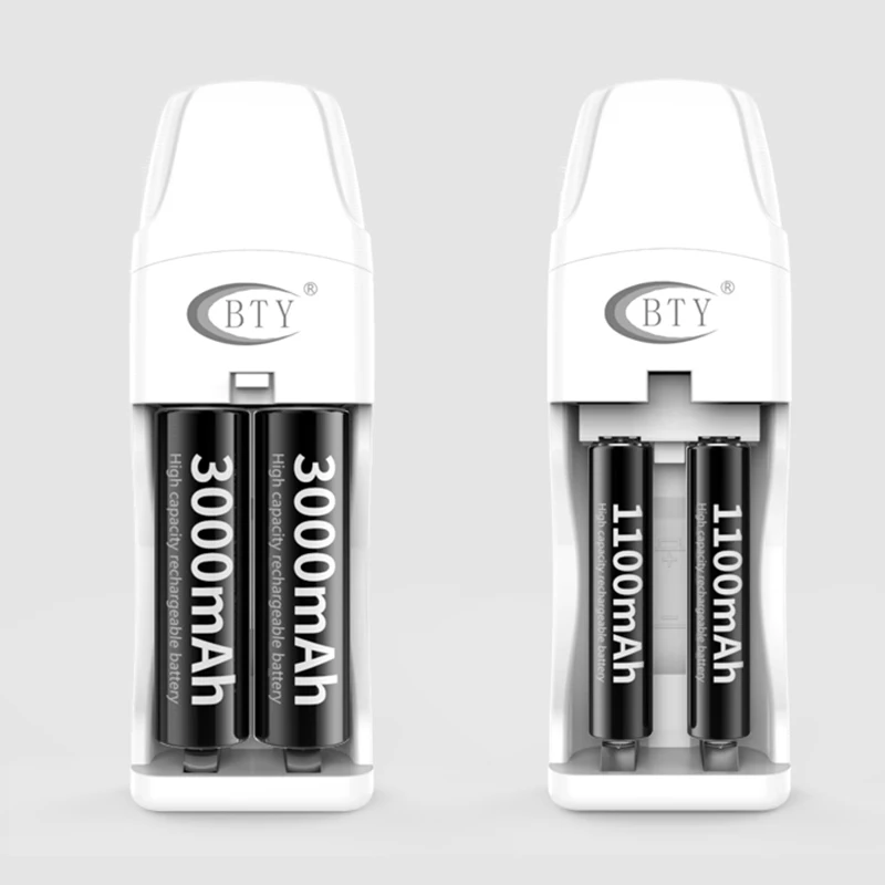 

Wireless Convenient 1.5V Charger Fast USB Battery Charger for AA AAA NI-MH 1.5V Rechargeable Battery Toy Batteries