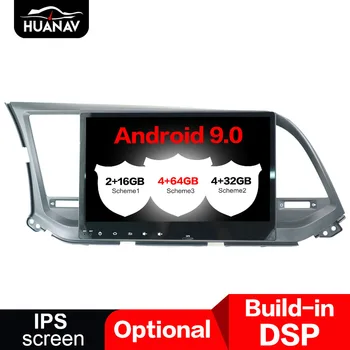 

DSP Android 9.0 Car GPS Navigation Car DVD Player For Hyundai Elantra 2016-2018 auto radio player multimedia Stereo Head unit 64