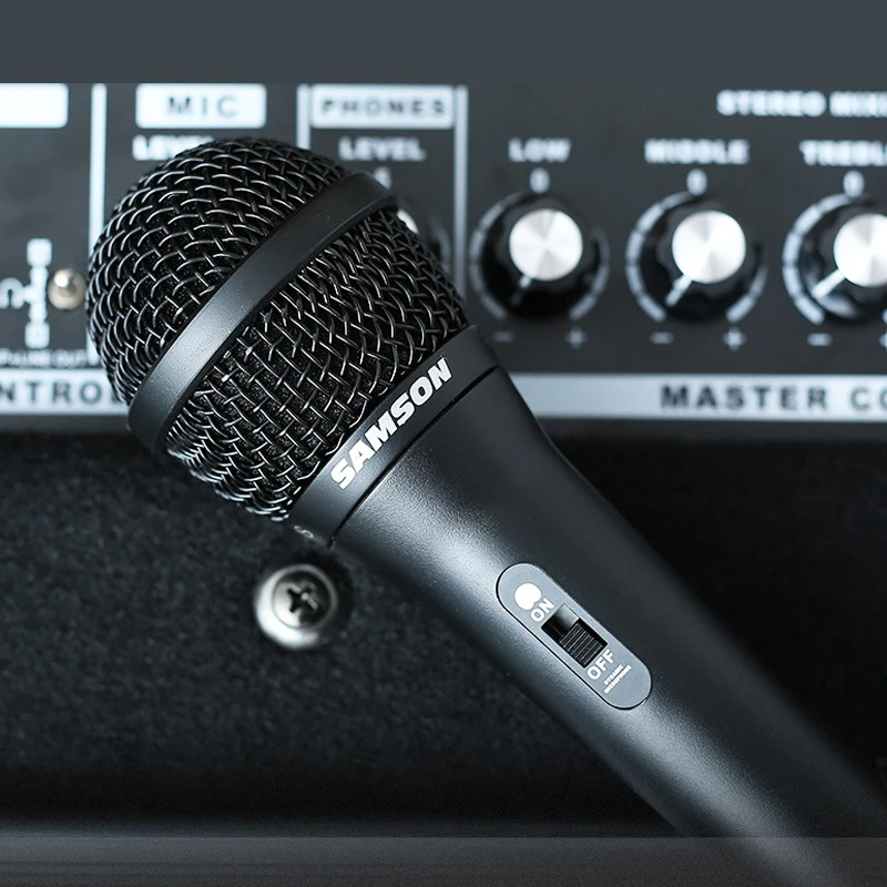 Samson Shannon R10S handheld moving ring microphone guitar singing