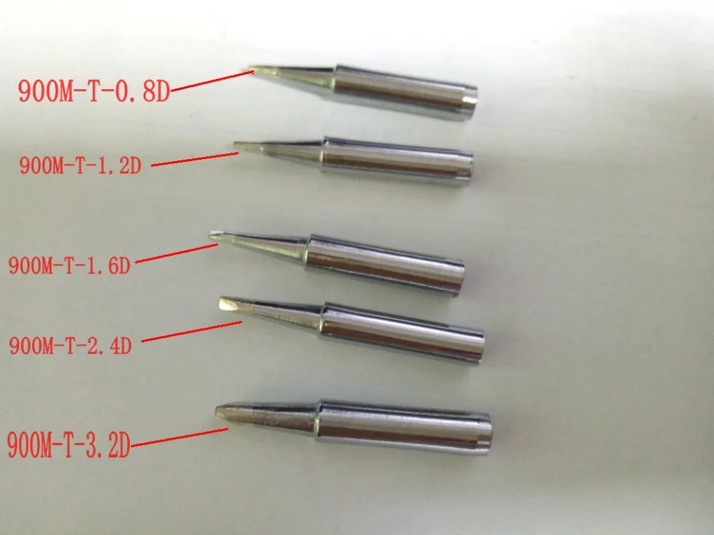 5 шт. паяльник наконечник HAKKO900M-T-0.8D 1.2D 1.6D 2.4D 3.2D | Обустройство дома