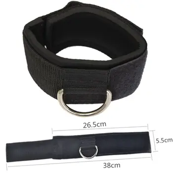 

Fitness Exercise Training Equipment D-ring Ankle Anchor Strap Belt Multi Gym Cable Attachment Thigh Leg Pulley Strap Lifting