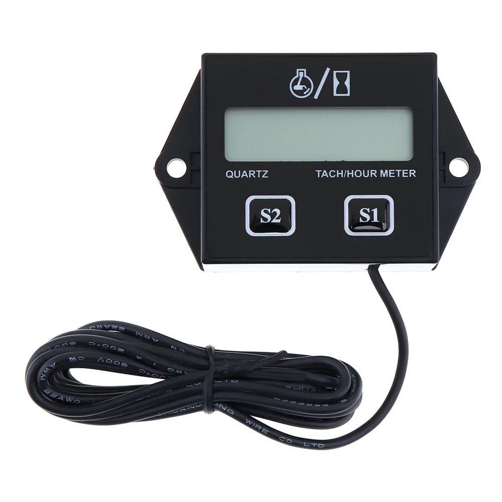 

Hot Sale! IP65 Waterproof LCD Display Digital Tachometer Hour Meter for Motorcycle / Boat Engines