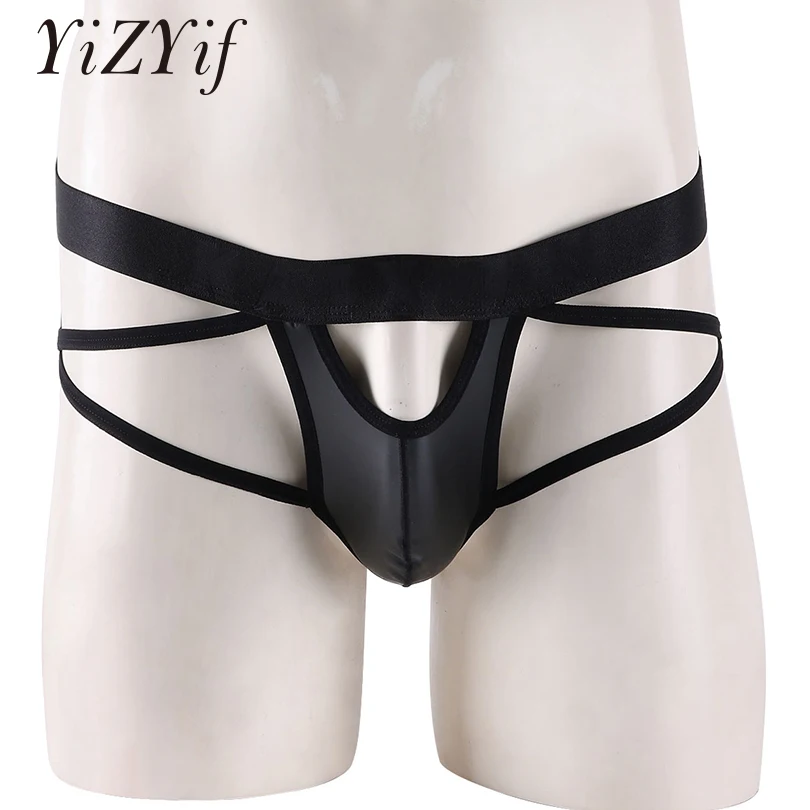 M Xl Mens Lingerie Soft Cut Out Open Back Bulge Pouch -8792