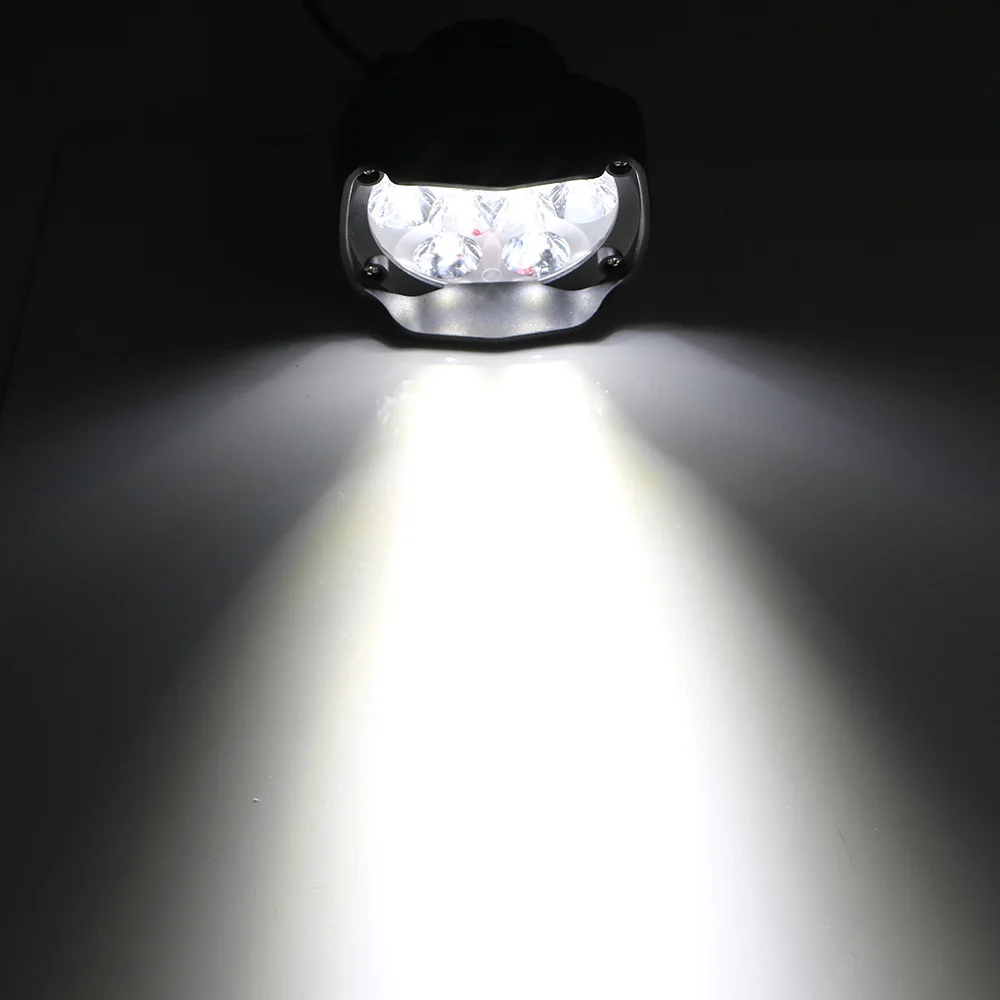 

Car Headlamp DRL Motorcycle Headlight Scooter Fog Spotlight LED Motorbike ATV Motor Working Spot Light Head Lamp White