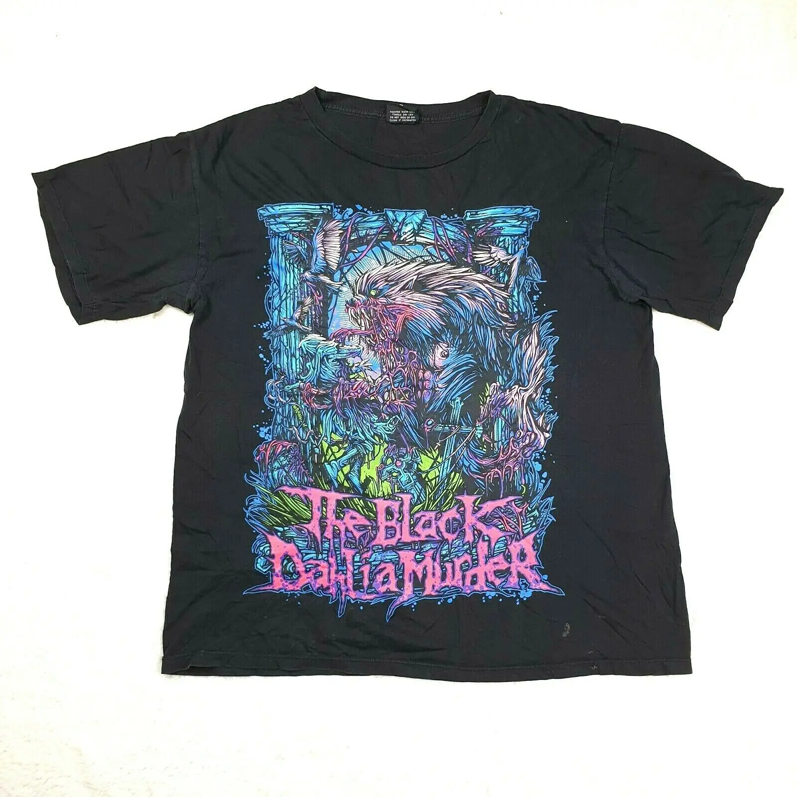 Черная Мужская футболка DAHLIA, с принтом в виде муравьев, S, XL