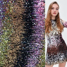 1 ярд блестящая Яркая блестящая африканская кружевная ткань тюль сетка кружевная ткань для платья одежда камзол пижамы ремесло