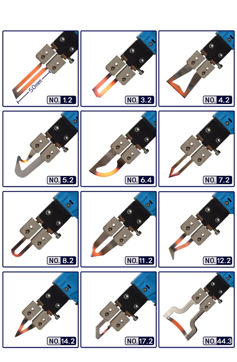 1 шт. Профессиональный нагревательный нож лезвие для электрических режущих инструментов Горячий Резак Термическое режущее оборудование